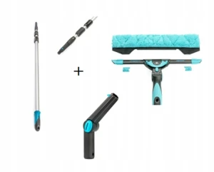 Kij 3m do okien paneli PV + osprzęt 45 cm + redukcja