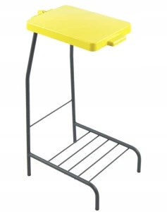 Stelaż na worek z pokrywą 70-120L DUST ECO yellow