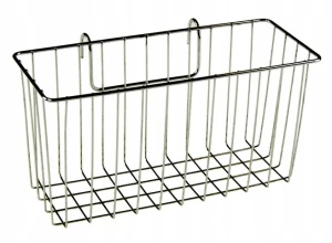 Koszyk boczny chromowany na wózek do mycia podłóg