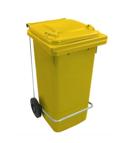 Kosz 120l żółty z pedałem.jpg