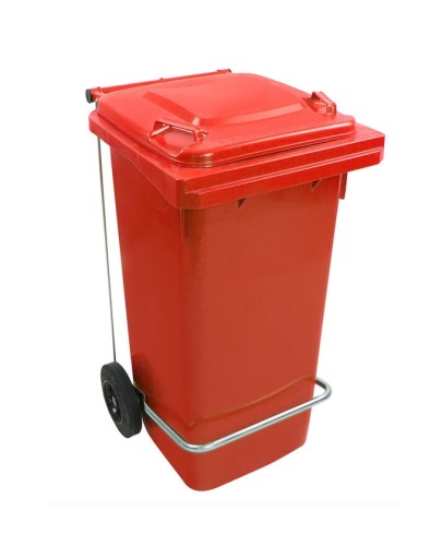 Kosz 120l czerwony z pedałem.jpg