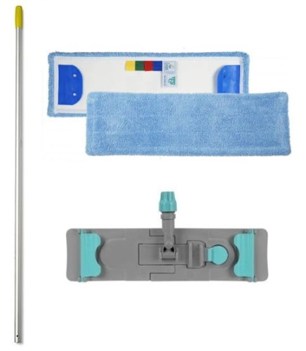 Zestaw 40cm kij, stelaż, mop 6952F YELLOW