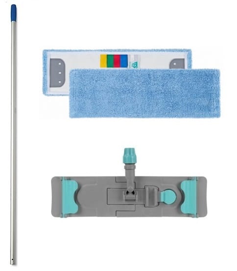 Zestaw 40cm kij, stelaż, mop 695N BLUE
